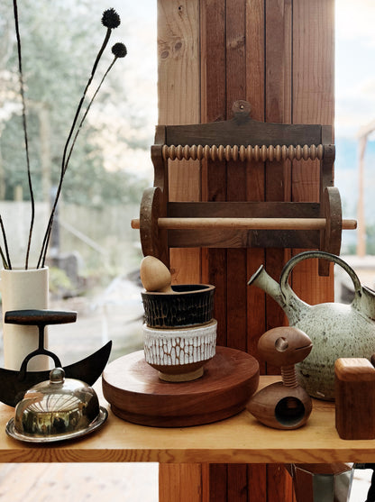 Antique Spool Work Rack