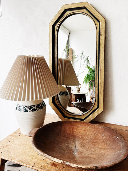 Mid Century Gold Leaf Mirror