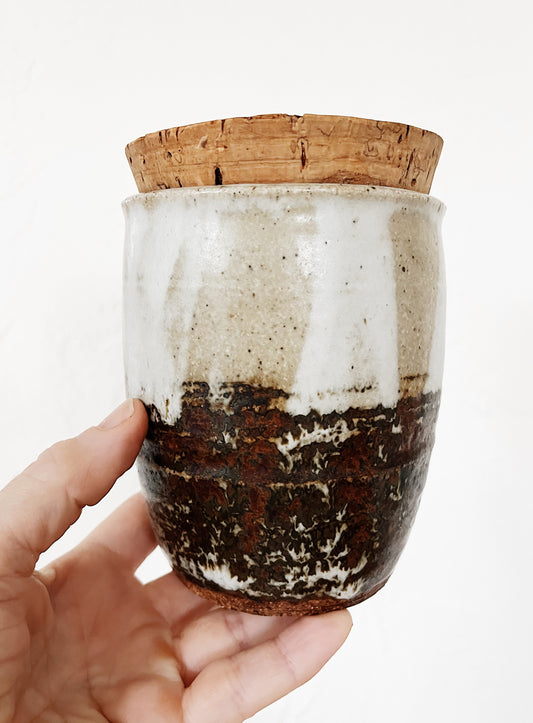 Vintage Lidded Canister