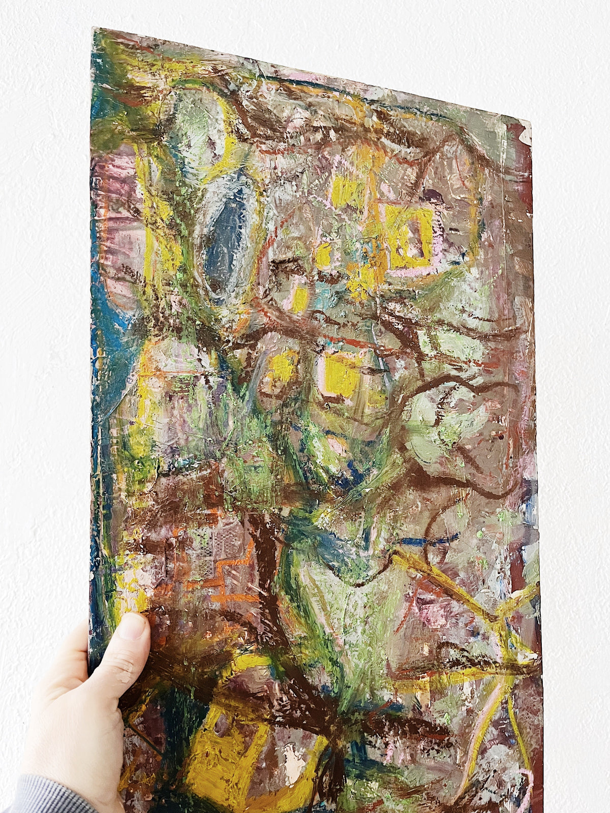 Mid Century Abstract Expressionist Painting