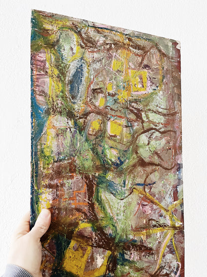 Mid Century Abstract Expressionist Painting