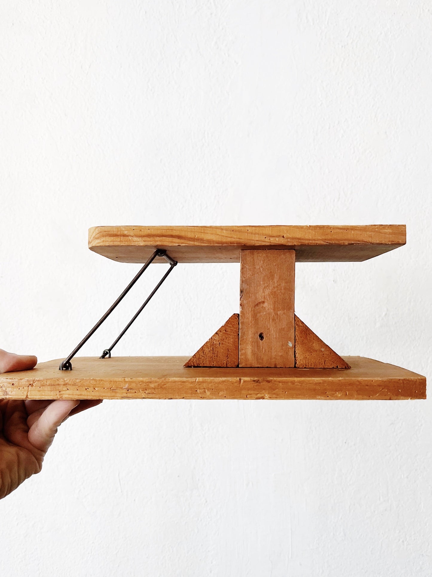 Vintage Folk Art Shelf