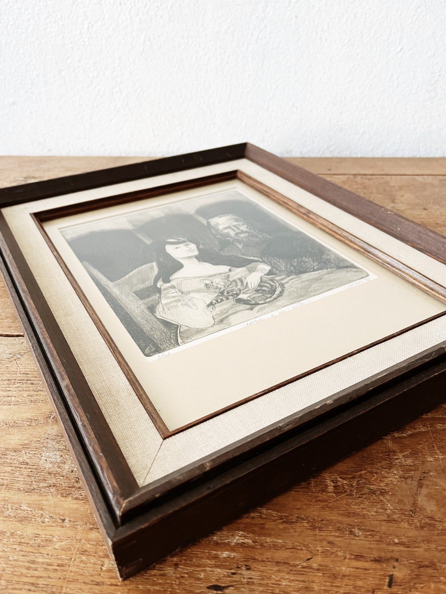 Original Vintage Etching