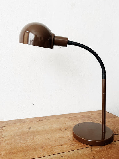 Mid Century Enamel Lamp