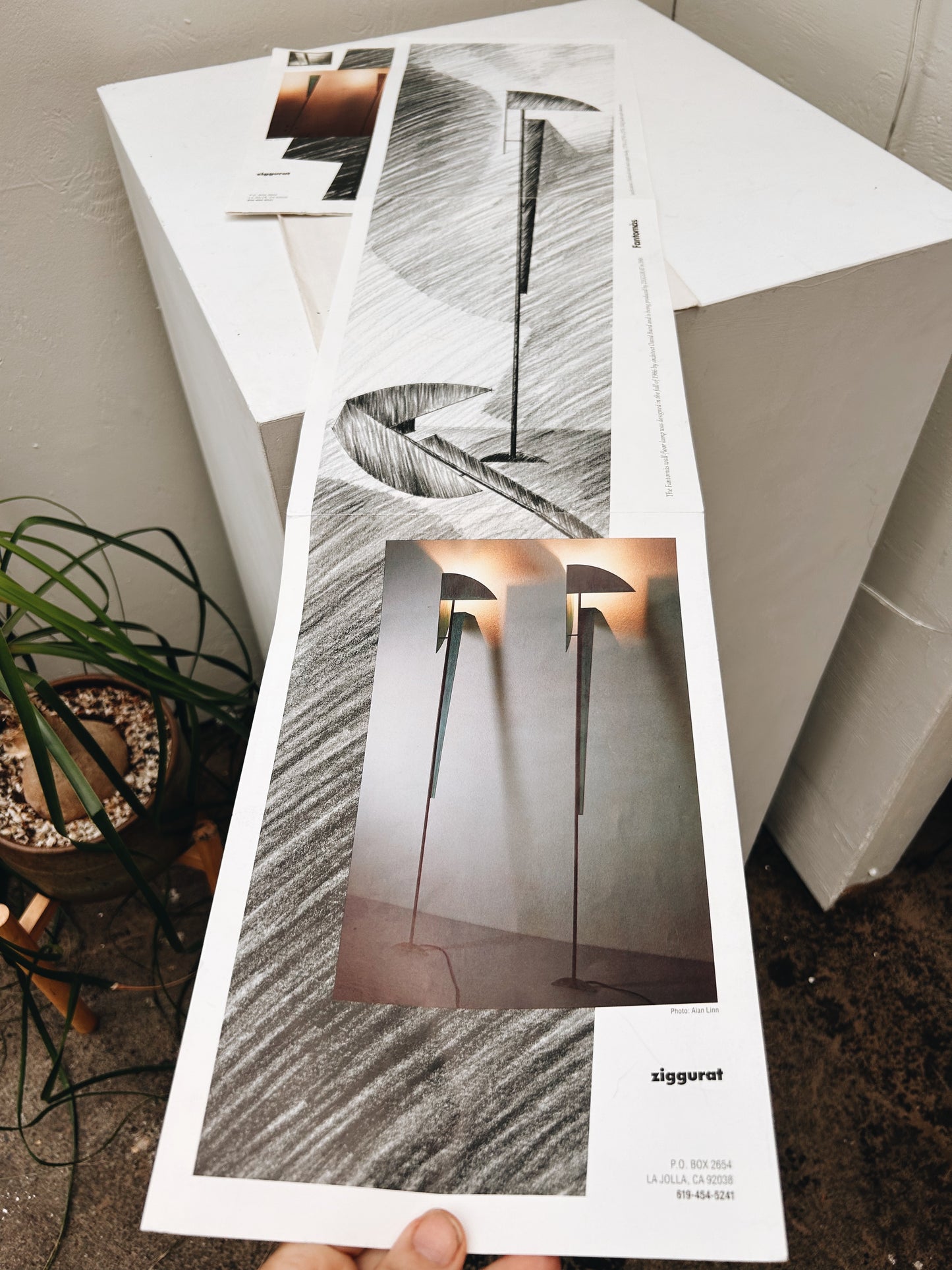 Fantomas Wall/Floor Lamp by David Baird