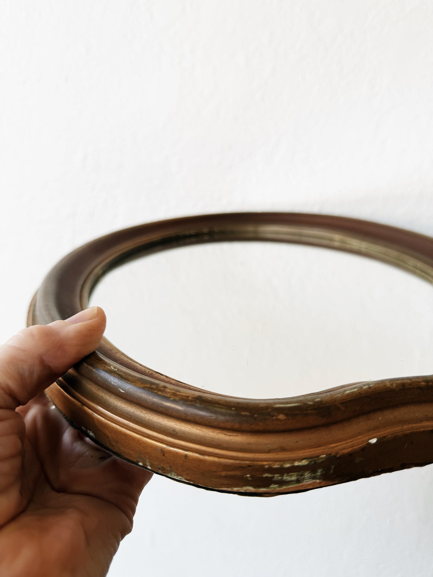 Vintage Gesso Mirror