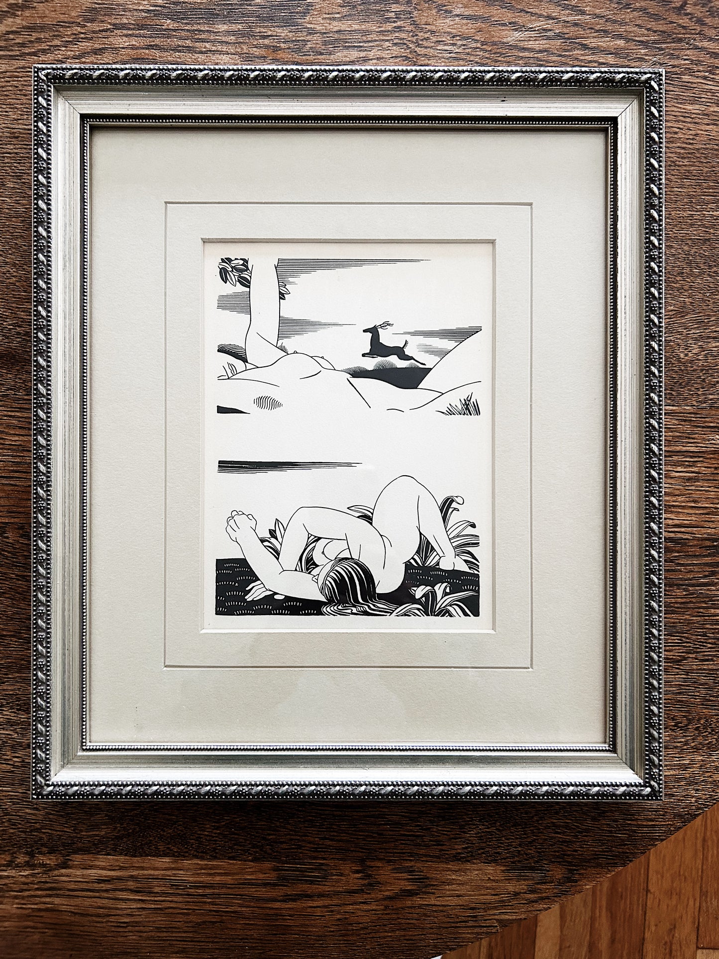 Rockwell Kent Framed Antique Print