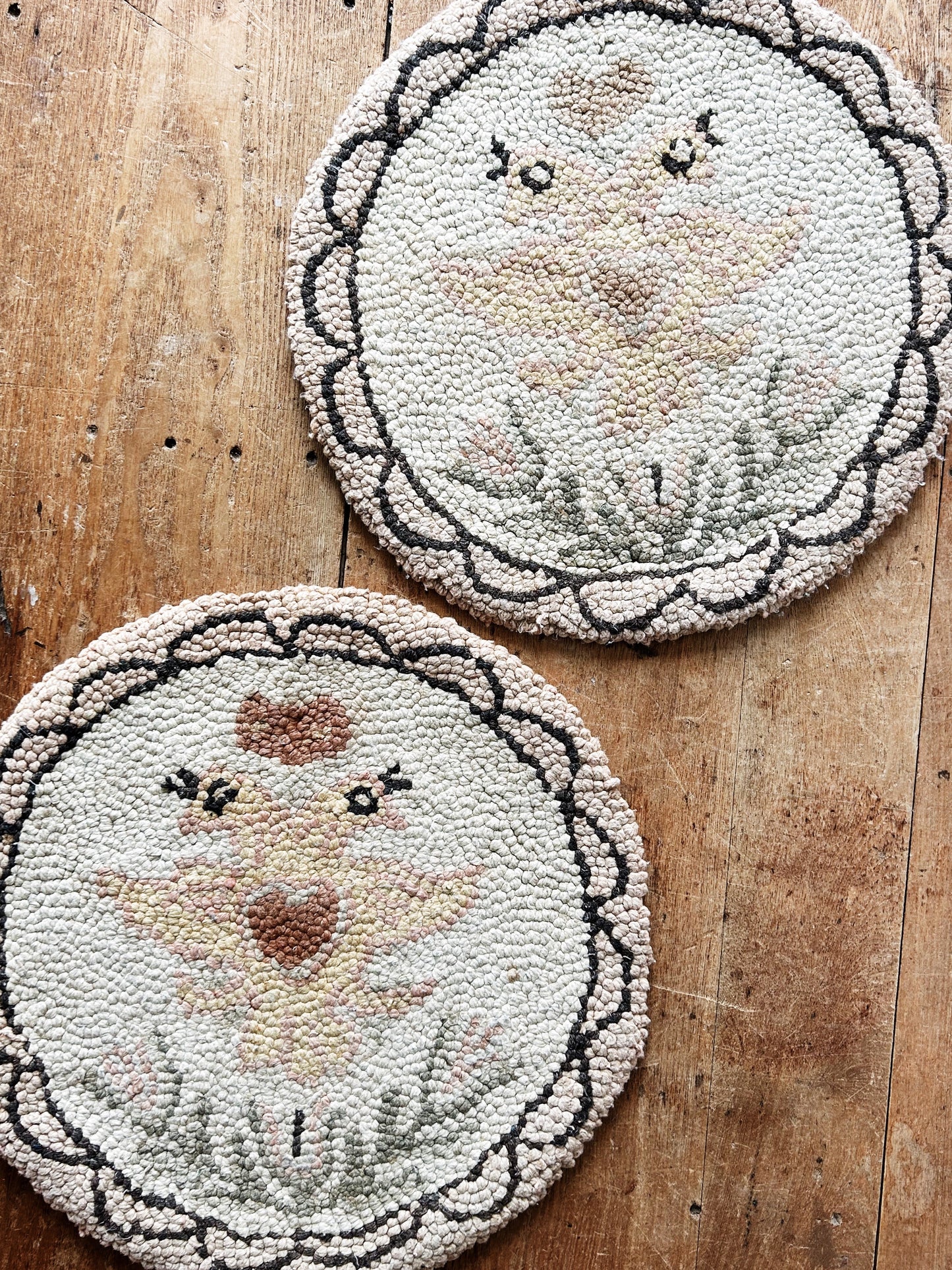 Antique Hooked Mat