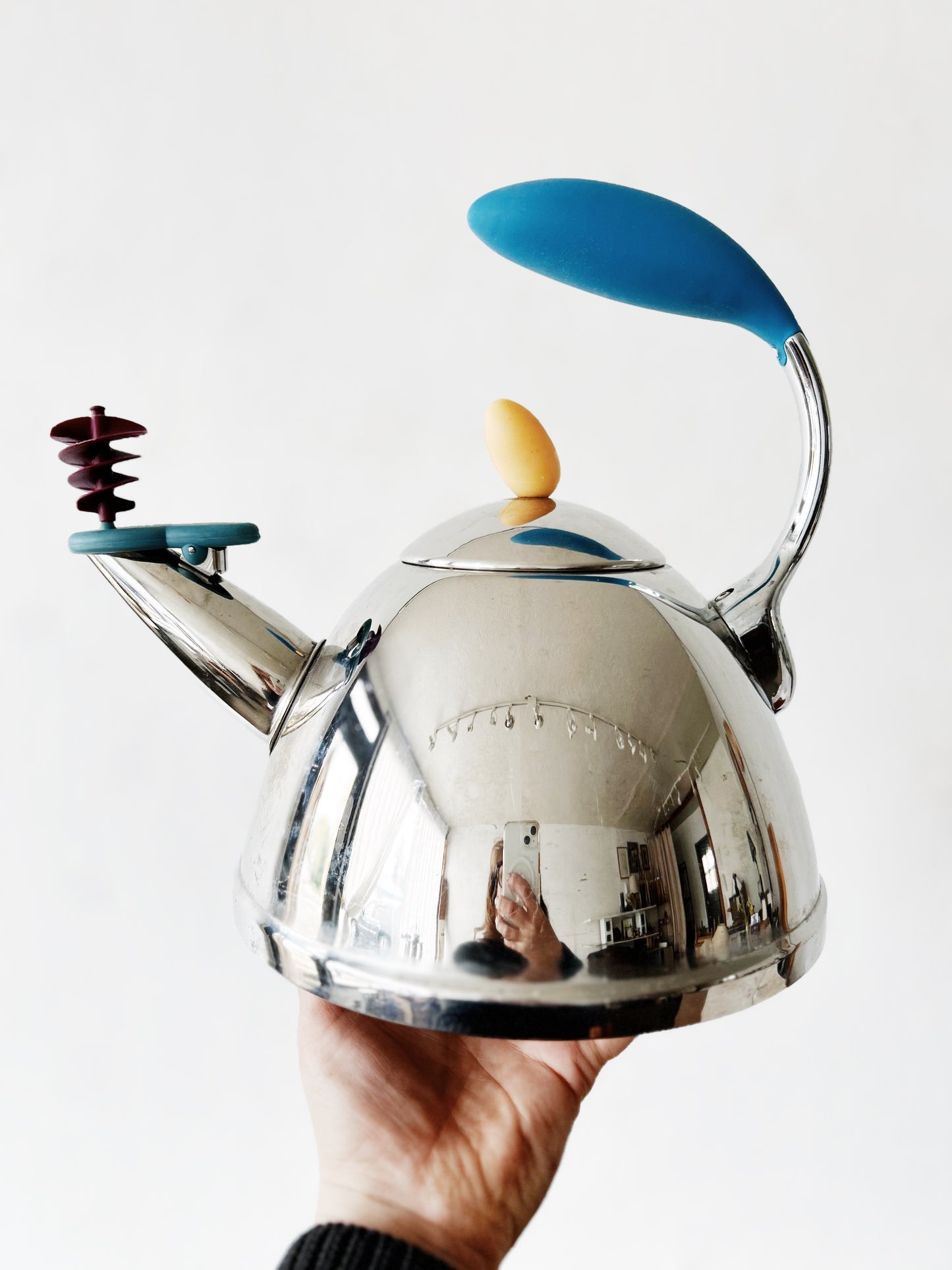 Vintage Alessi Teapot Post Modern Design