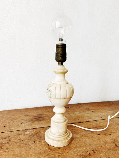Antique Marble Lamp