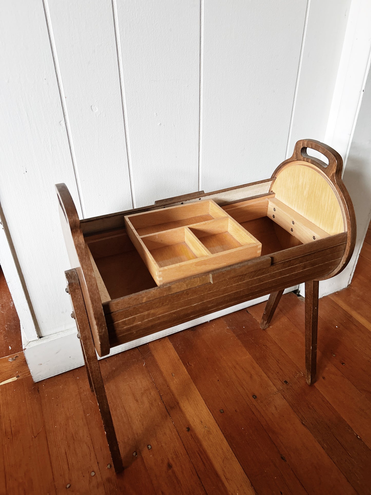 Mid Century Sewing Box