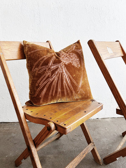 Antique Oak Folding Chairs