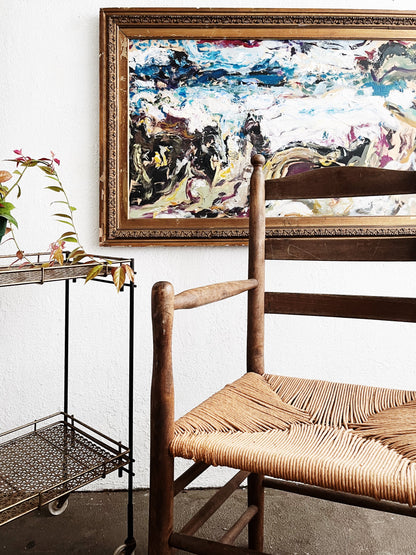 Vintage Abstract Expressionist Painting