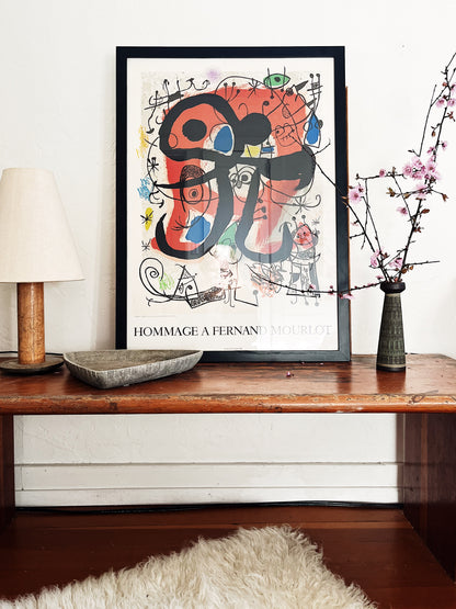 Joan Miro Vintage French Lithograph