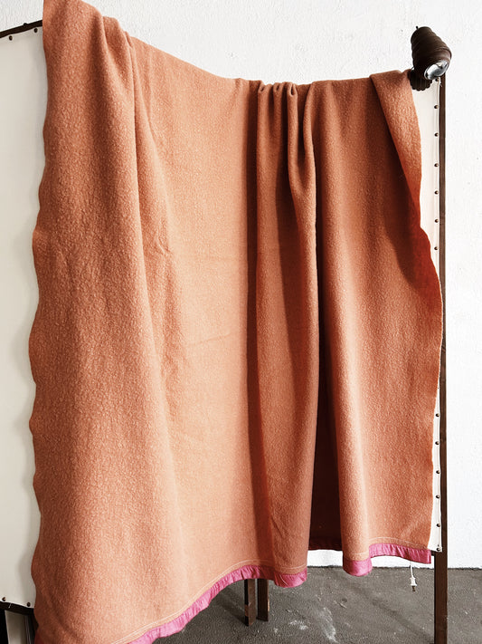 Vintage Mariposa Wool Blanket