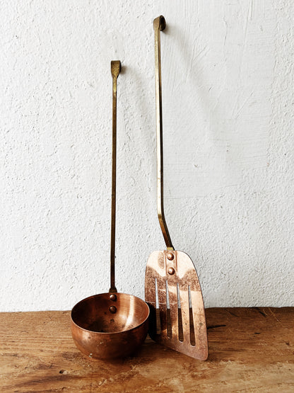 Vintage Copper and Brass 2Pce
