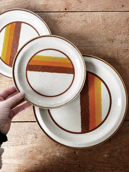 Vintage Sunmarc Dishes Canyon Pattern Japan
