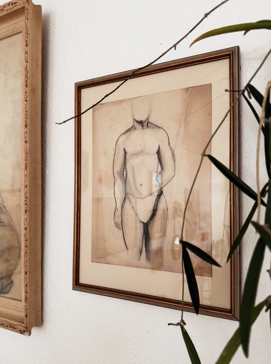 1930s Max Allara Drawing