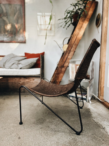 Vintage Lounge Chair after Frederic Weinberg