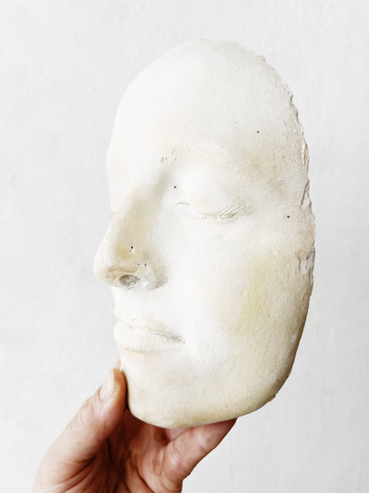 Vintage Plaster Mask