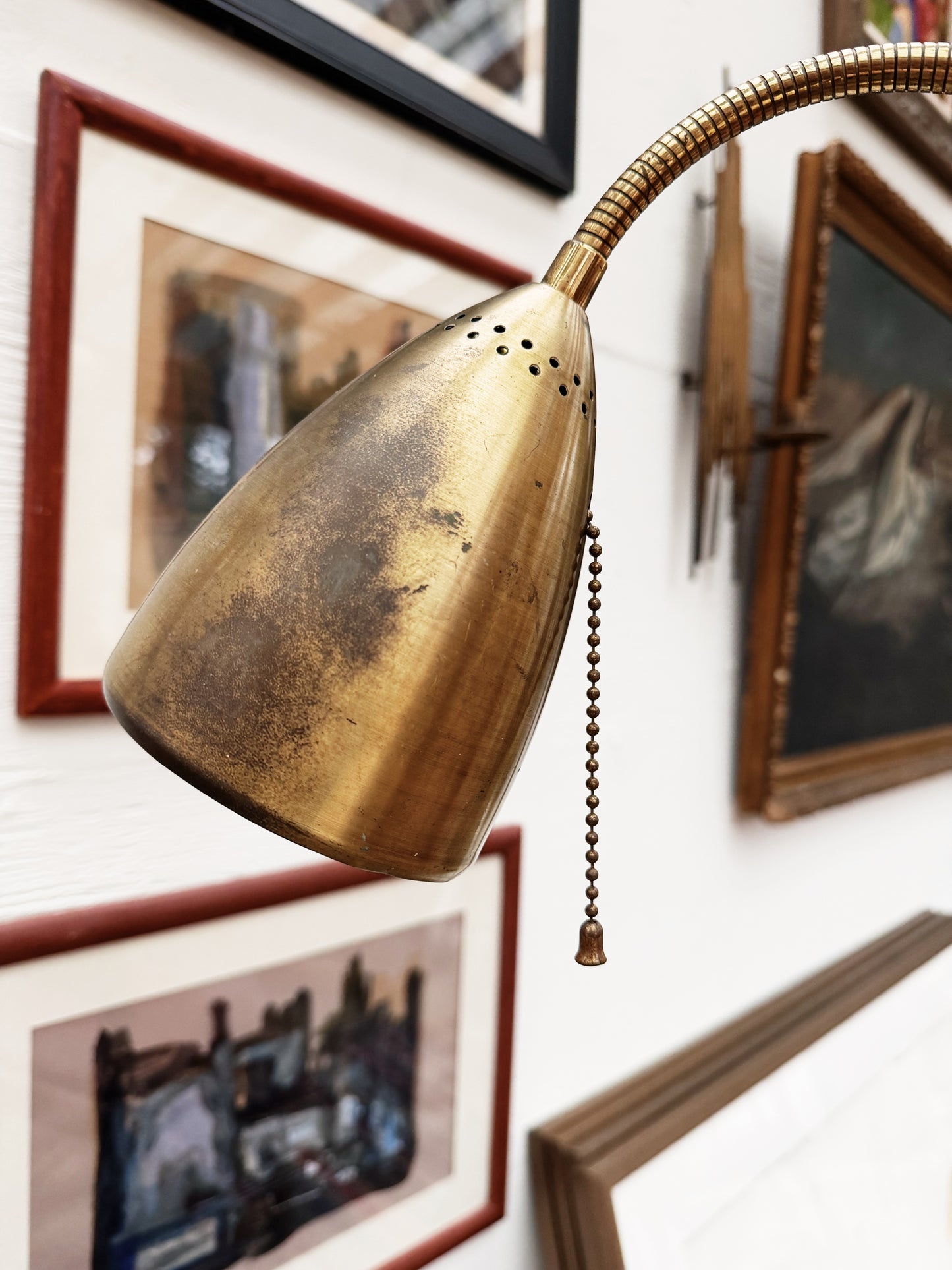 Mid Century Triple Flame Floor Lamp