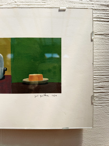 Vintage Original Still Life Print