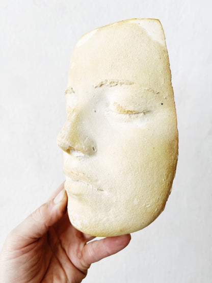 Vintage Plaster Mask