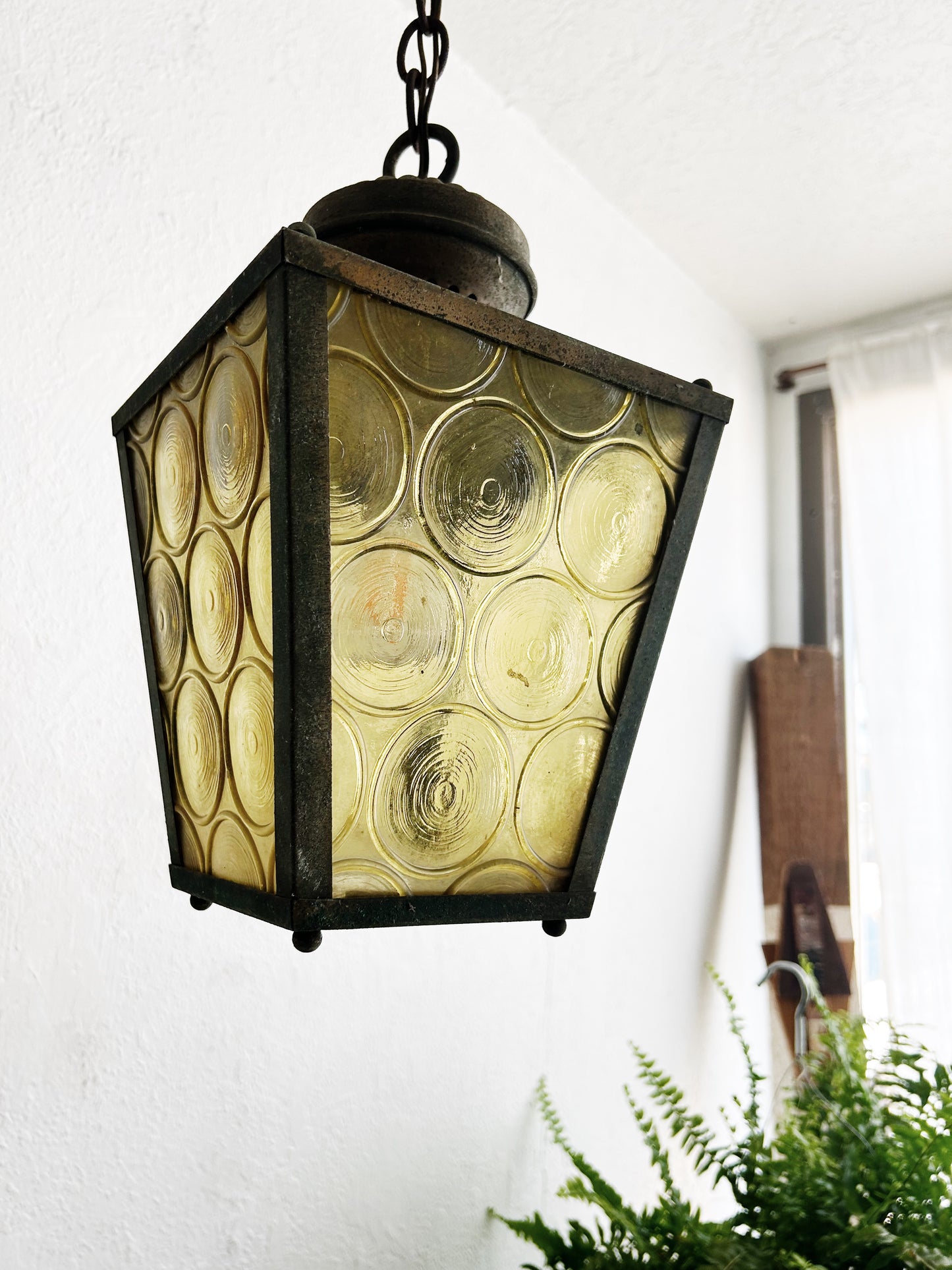 Original Mid Century Porch Light