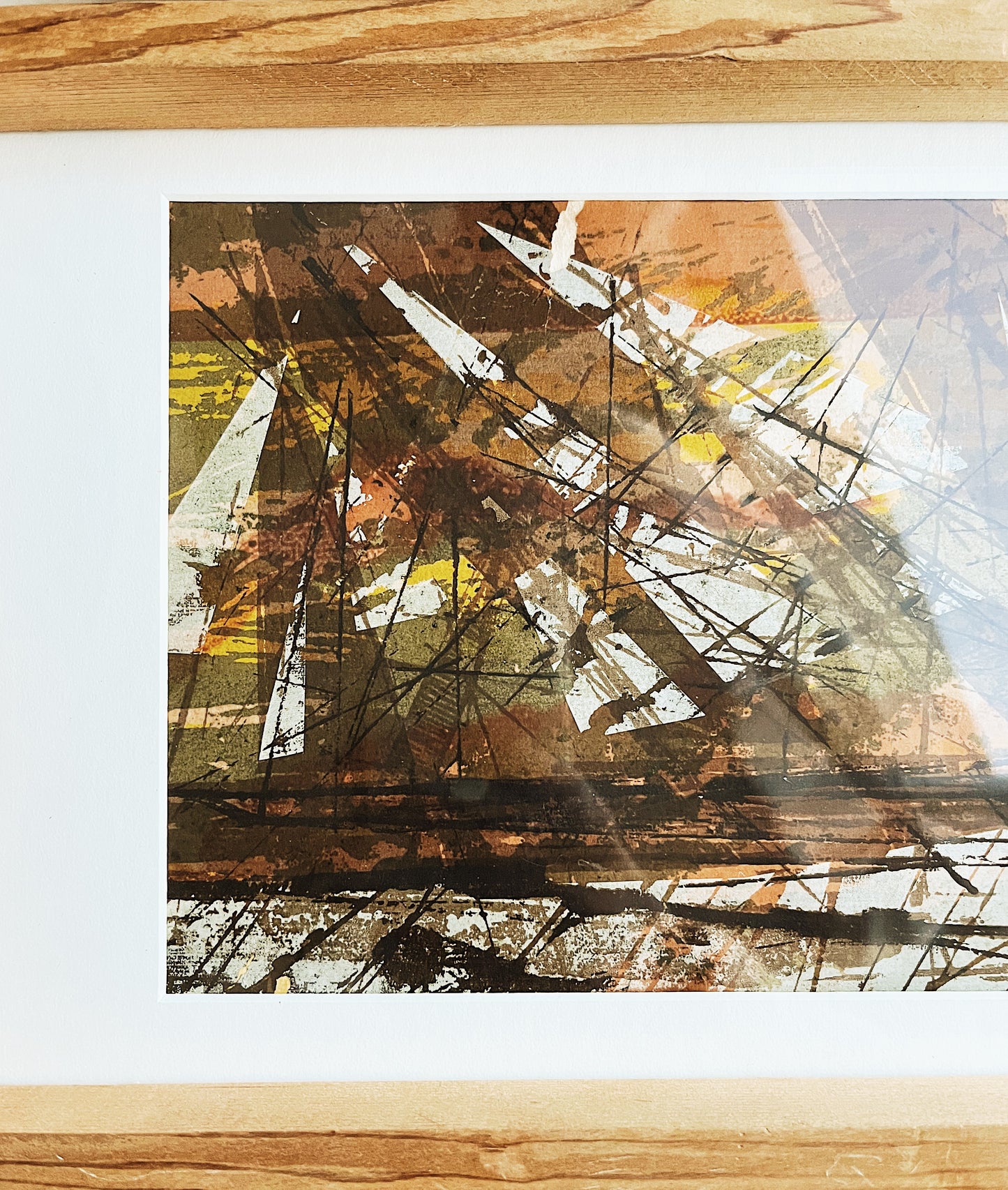 Vintage Howard Bradford Serigraph