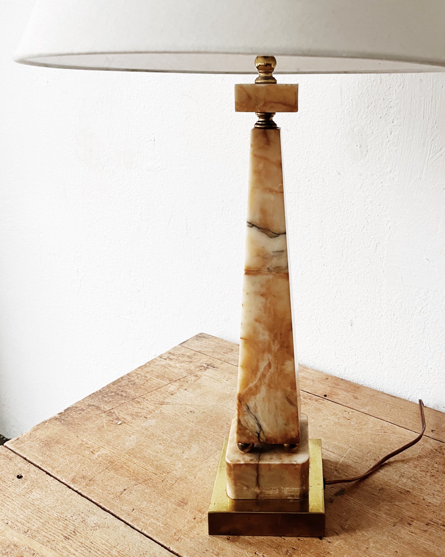 Vintage Marble Lamp