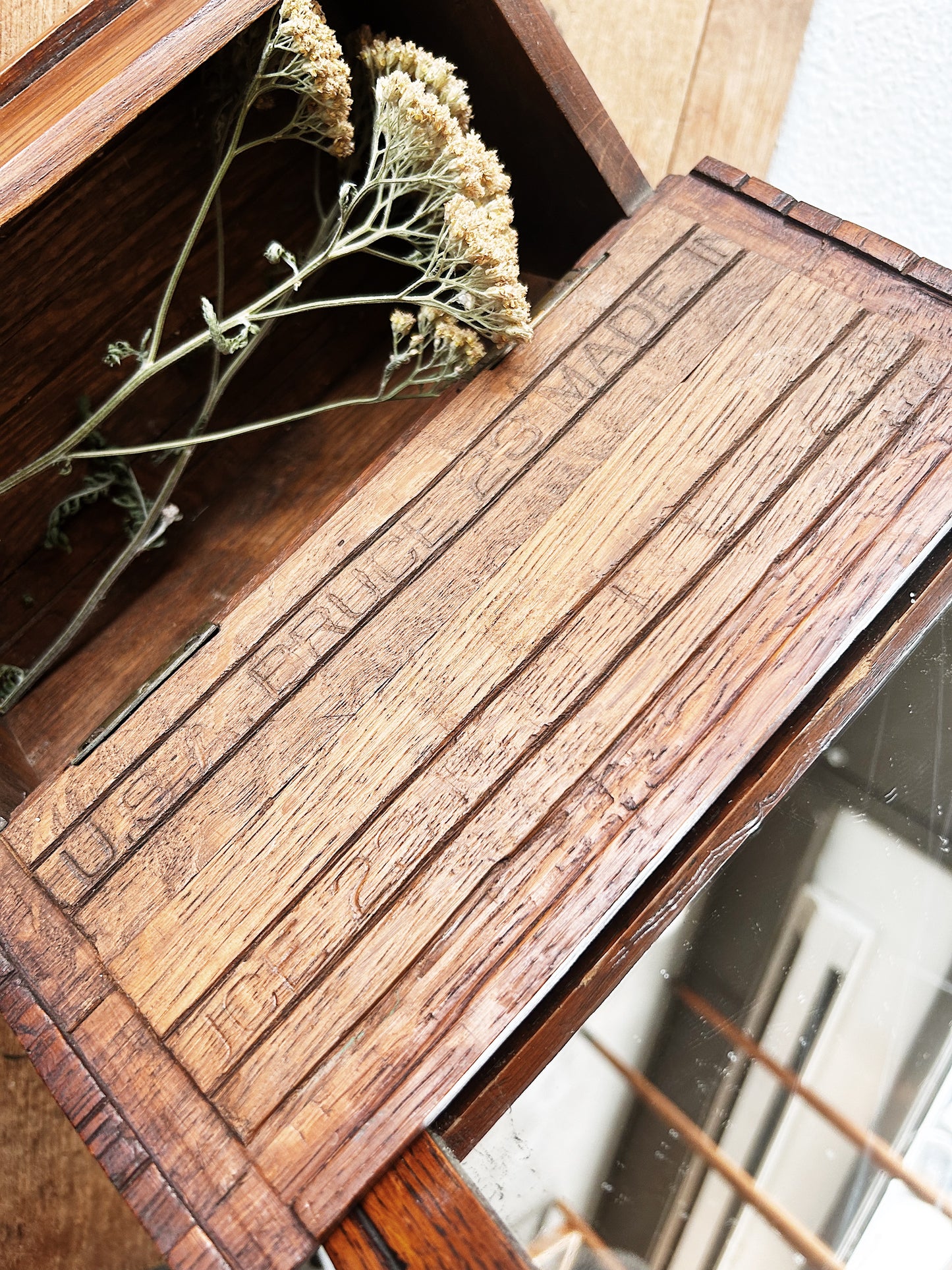 Primitive Mirrored Cabinet