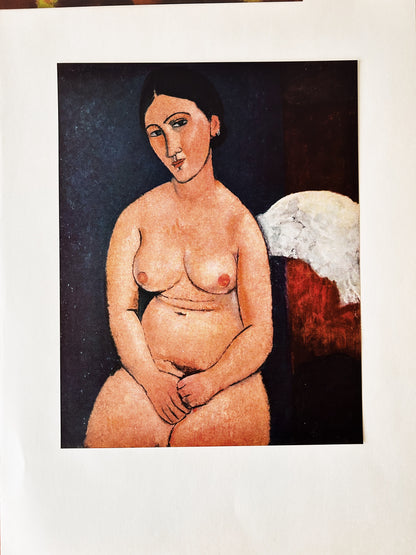 Vintage Abram’s Art Large Modigliani Folio