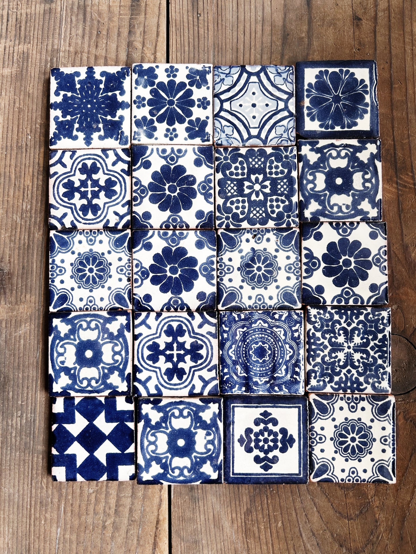 Hand Painted Ceramic Tile Collection Mexico