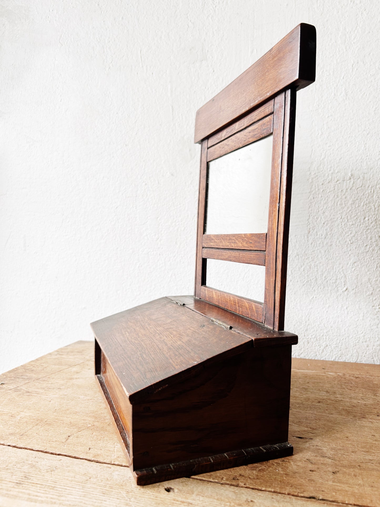 Primitive Mirrored Cabinet