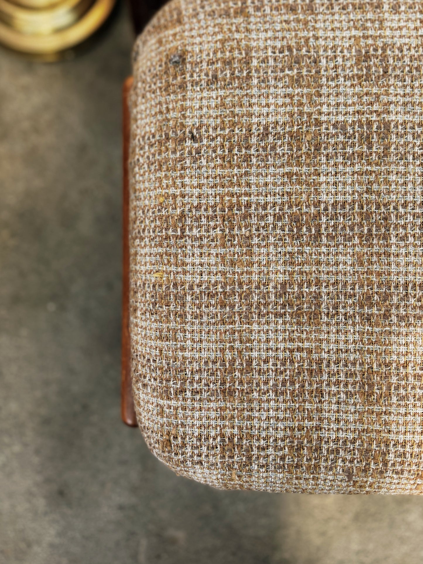 Vintage Danish Ottoman
