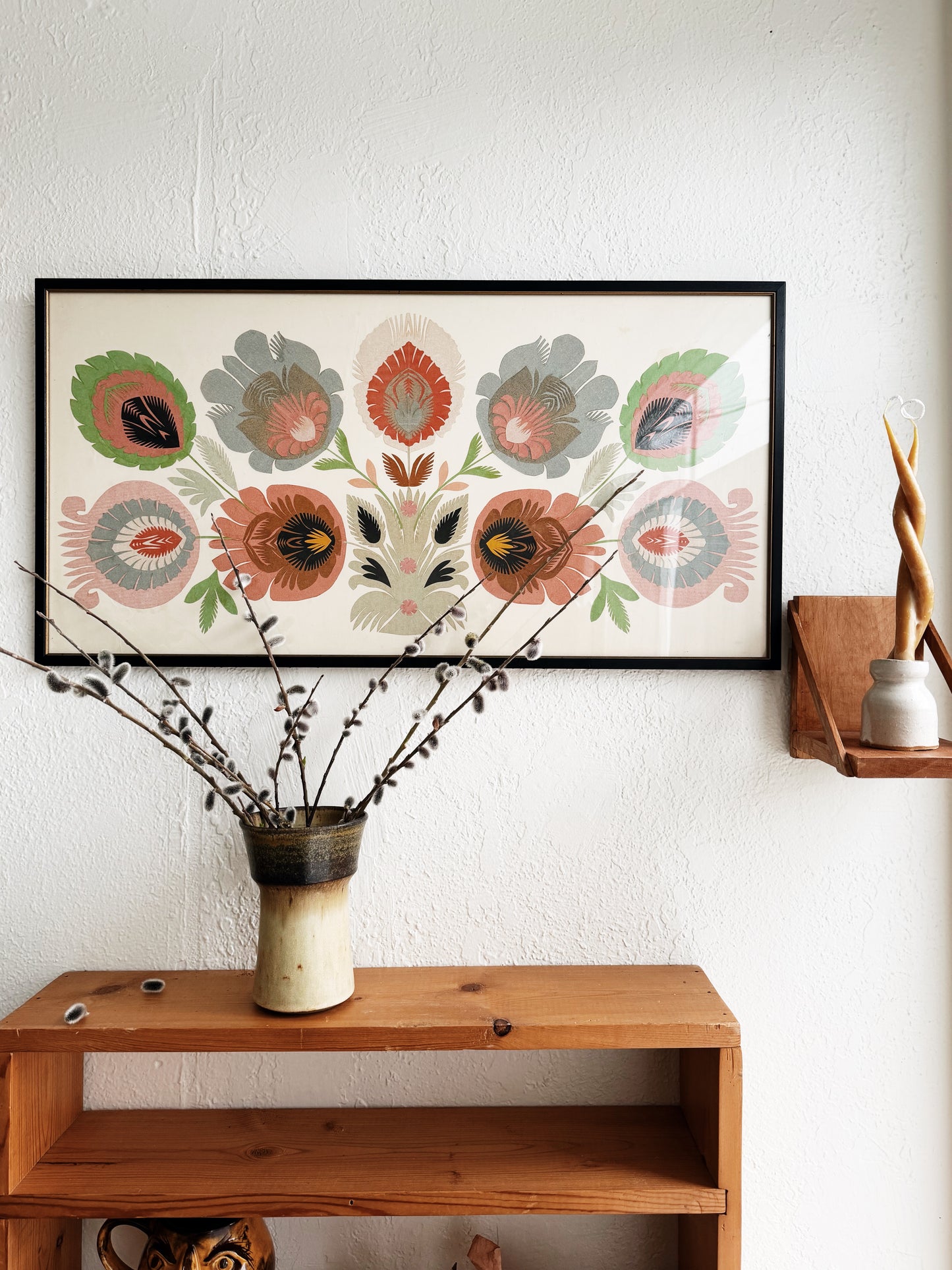 Handmade Vintage Paper Cut Art
