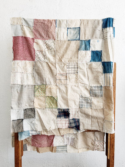 Antique Cotton Quilt Top