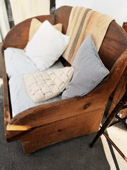 Vintage Handmade Loveseat