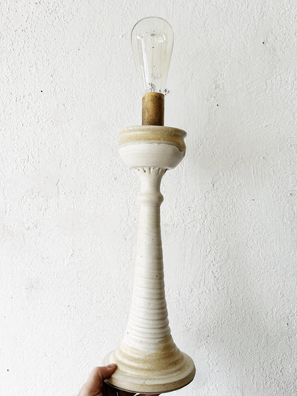 Vintage Pottery Lamp