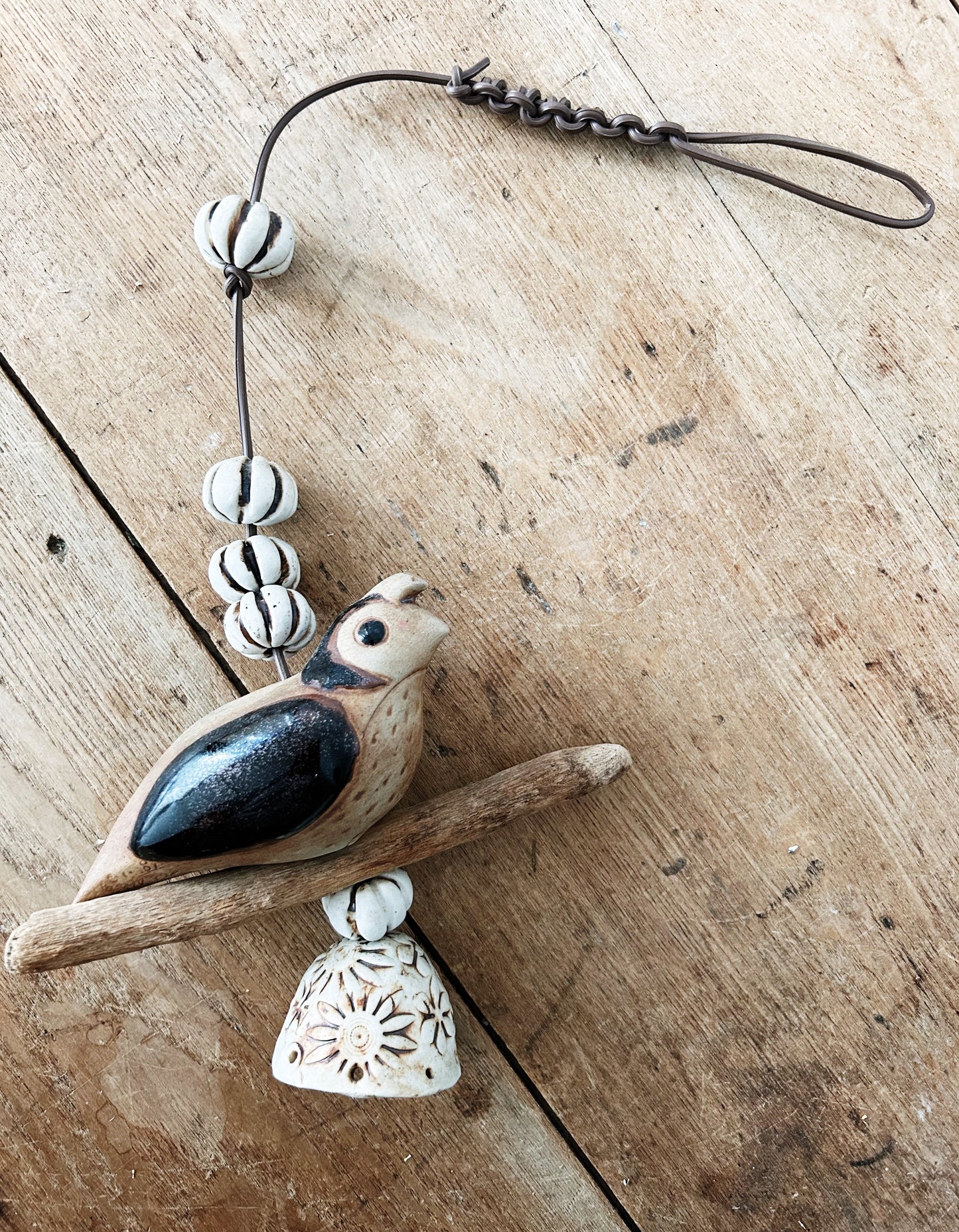 Ceramic Quail Hanging