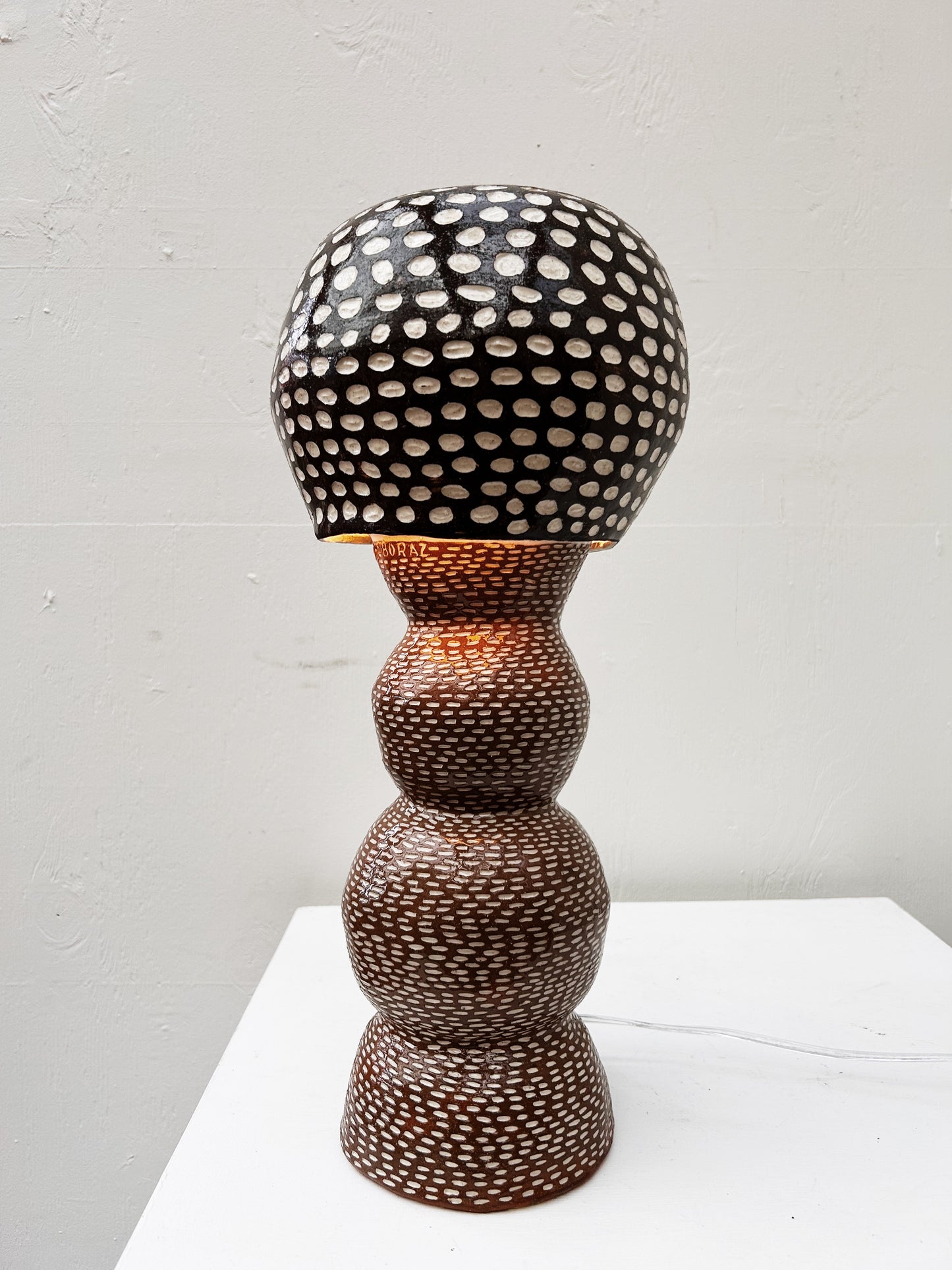 Rebecca Boraz Ceramic Lamp