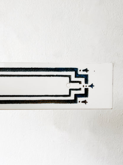 Art Deco Era Escutcheon