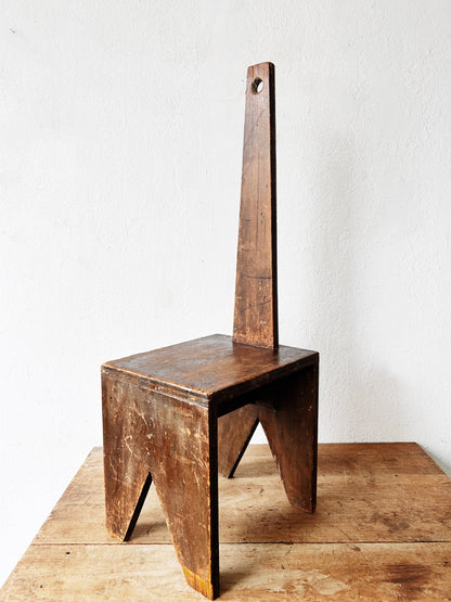 Primitive Shaker Milking Stool