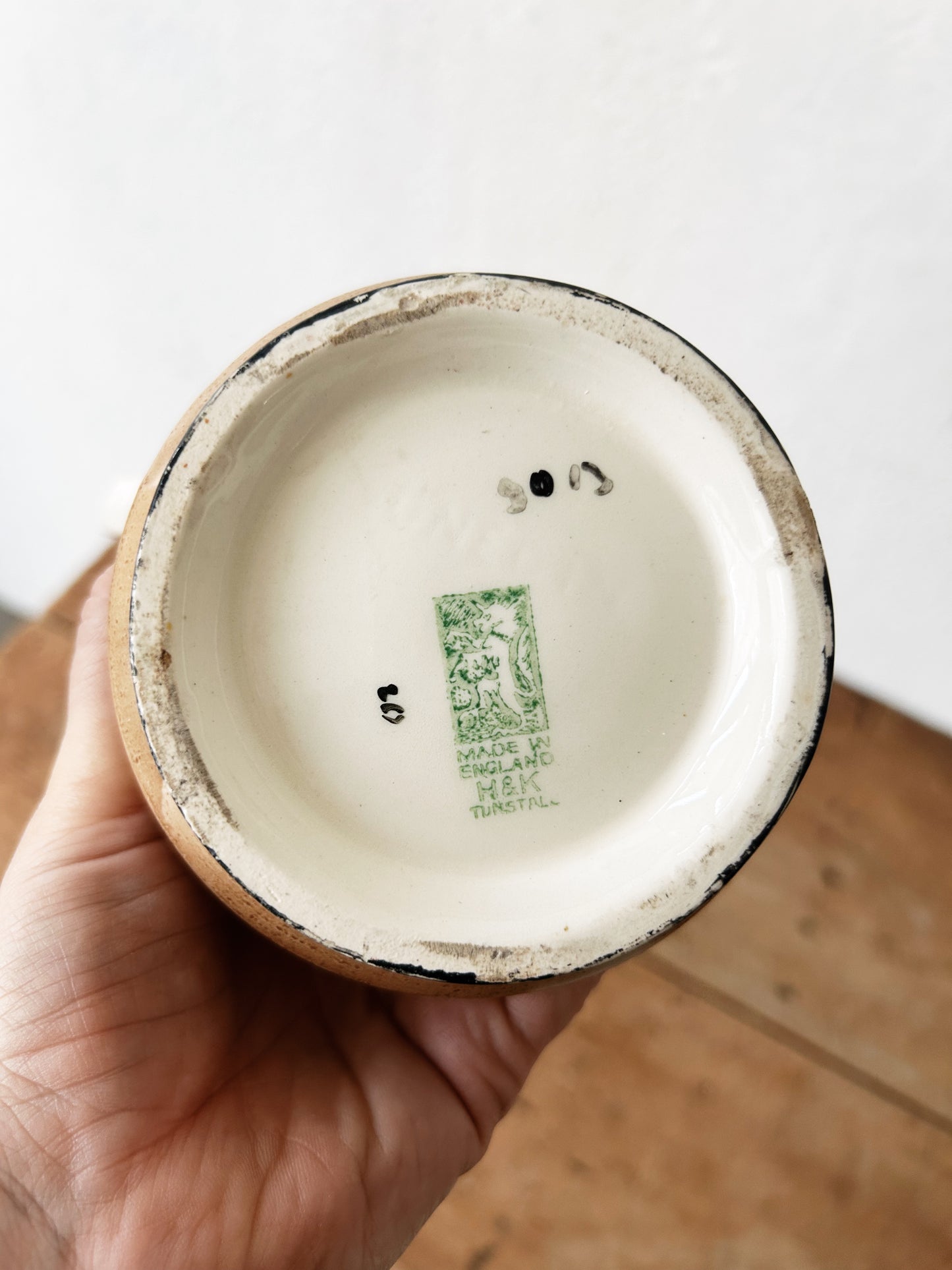 Antique English Art Pottery Pitcher