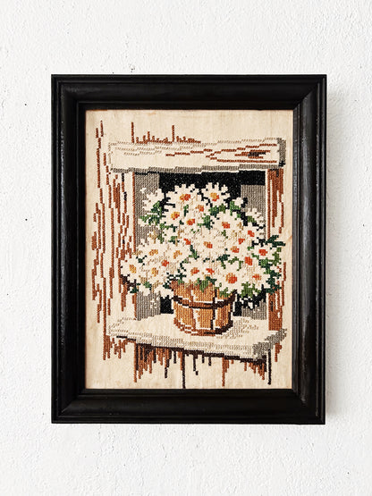 1920s Framed Needlework