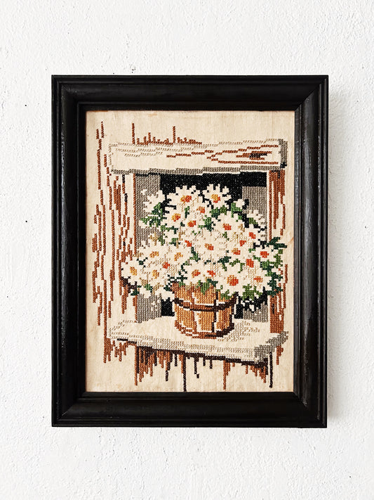 1920s Framed Needlework