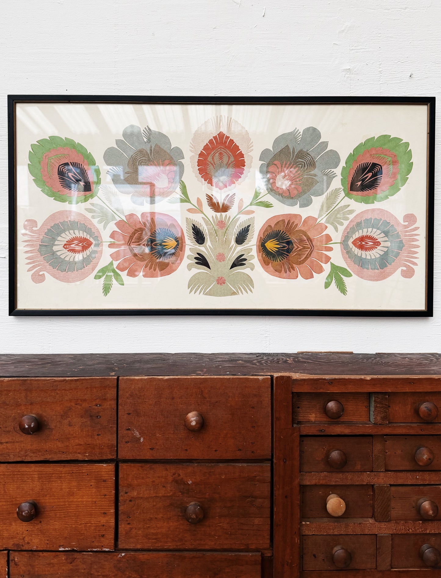 Handmade Vintage Paper Cut Art