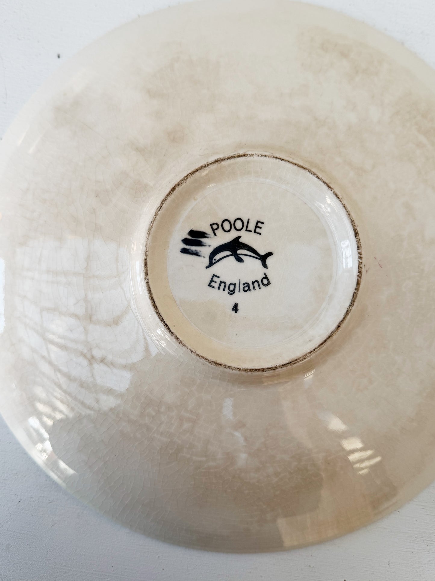 Mid Century Poole Pottery Delphis Bowl