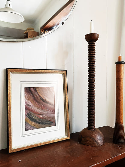 Vintage Abstract Oil Painting