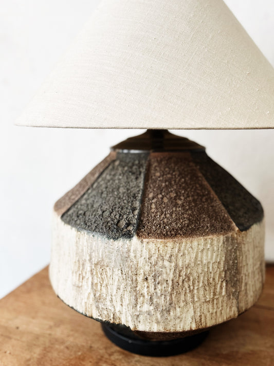 Large 1970s Brutalist Lamp